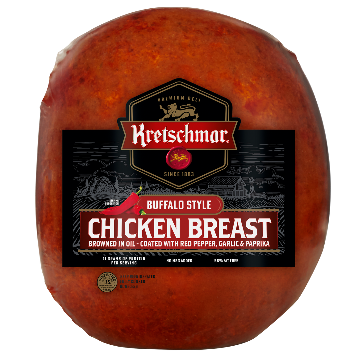Buffalo Style Chicken Breast | Kretschmar